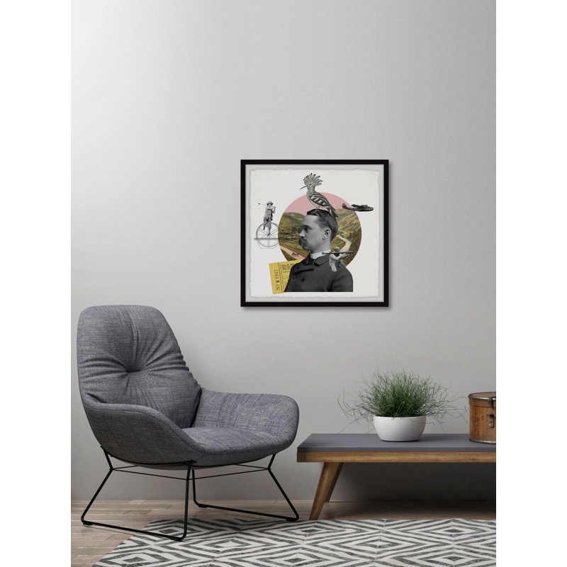 Eurasian Hoopoe - Single Picture Frame Print, 81cm H x 81cm W 