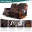 Housses pour causeuse inclinable avec console Kyrstie-506253761