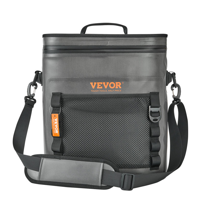 VEVOR 30 Quarts Picnic Tote Bag Cooler in Gray