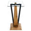 Table rectangulaire en verre trempé - look minimaliste moderne pour l'entrée et l'espace de vie et égratignure - base solide Assemblage facile requis aujourd'hui