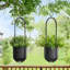 Ensemble de pots à fleurs suspendus 2 pièces Brigett