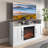 Katalayah 50" Media Console TV Stands with Electric Fireplace-1932528070-1944820006