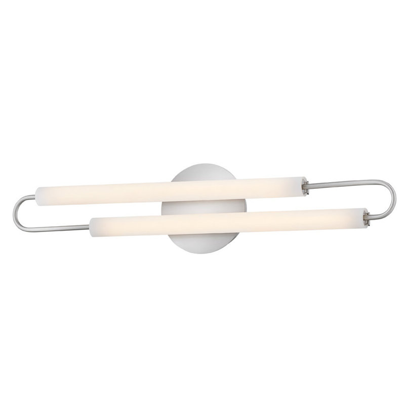 Eliseo Dimmable LED Bath Sconce, Brushed Nickel