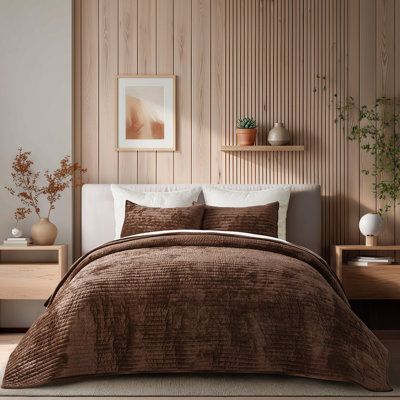 Velvet Quilt Set