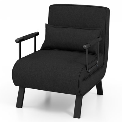 Daveah Single 25.5'' Upholstered Futon Chair
