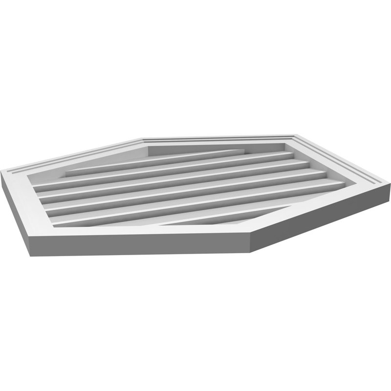 Pente verticale verticale en uréthane 4 pi, H 24 po x l 28 po x P 1,5 po