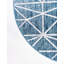 Tapis géométrique bleu / gris Jantsen-512468438