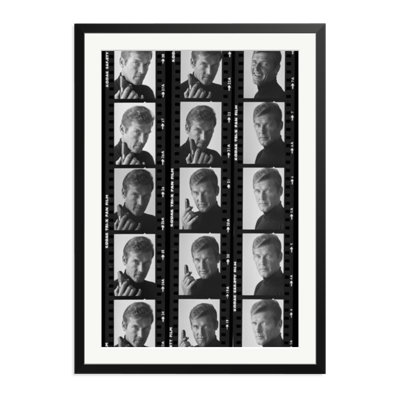 Roger Moore Contact Sheet