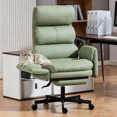 Fauteuil de bureau en cuir de polyuréthane Pu