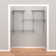 ShelfTrack 48" W - 72" W Closet System Starter Kit