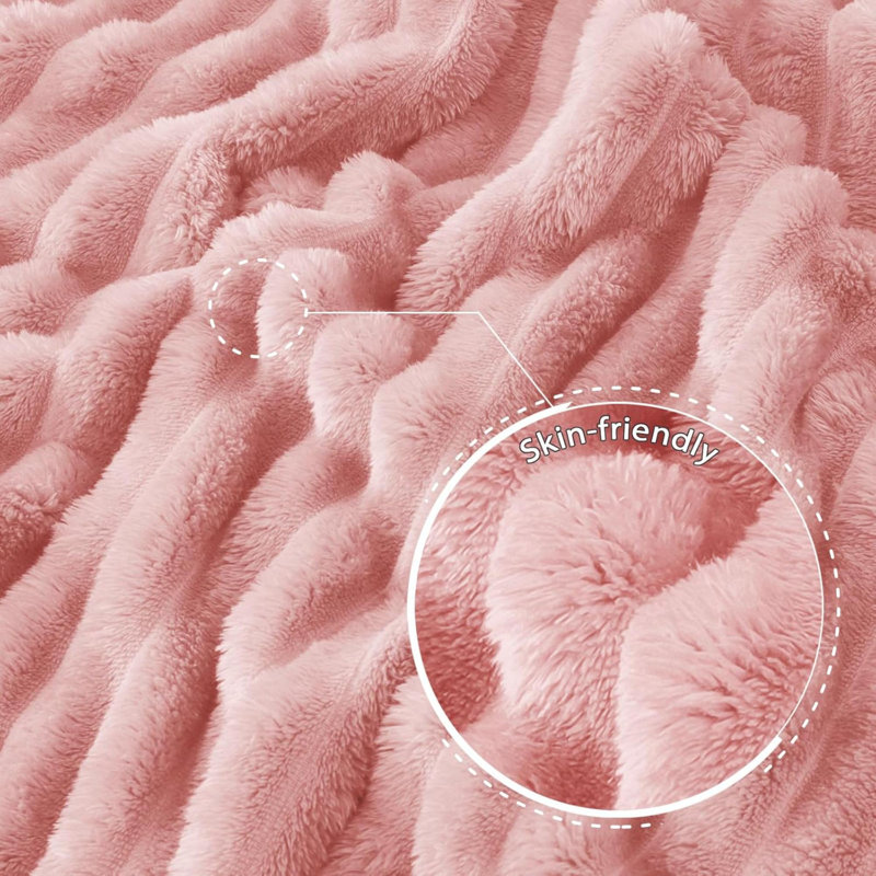 Machine Woven Heated Throw Blanket