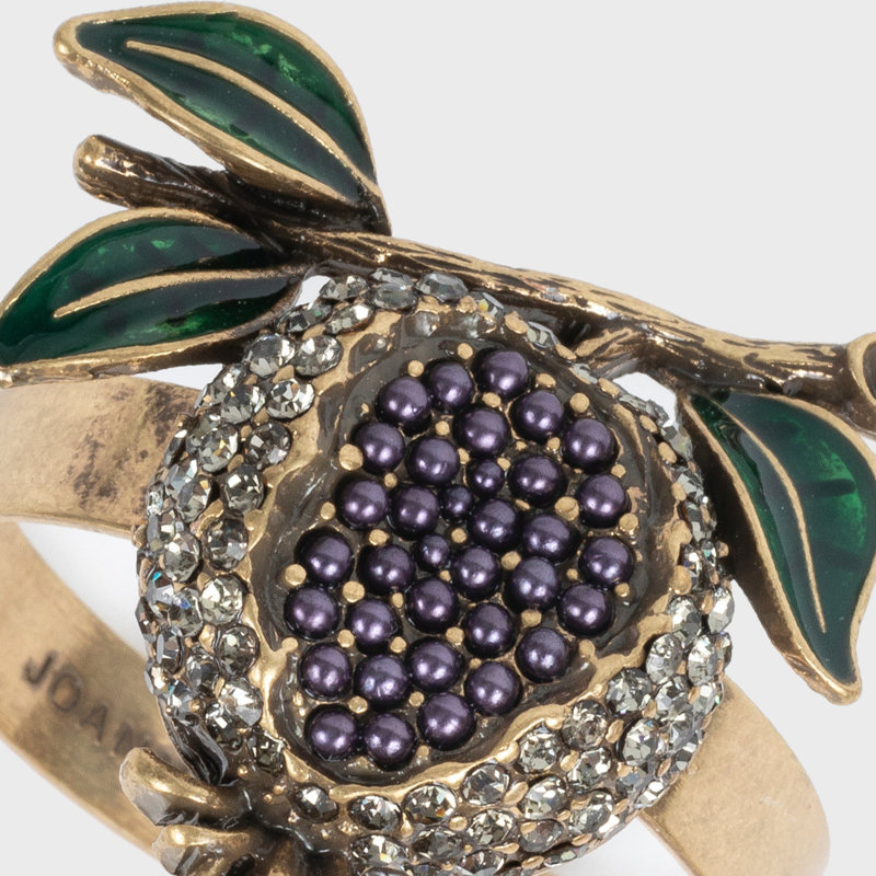 Pomegranate Skinny Napkin Rings
