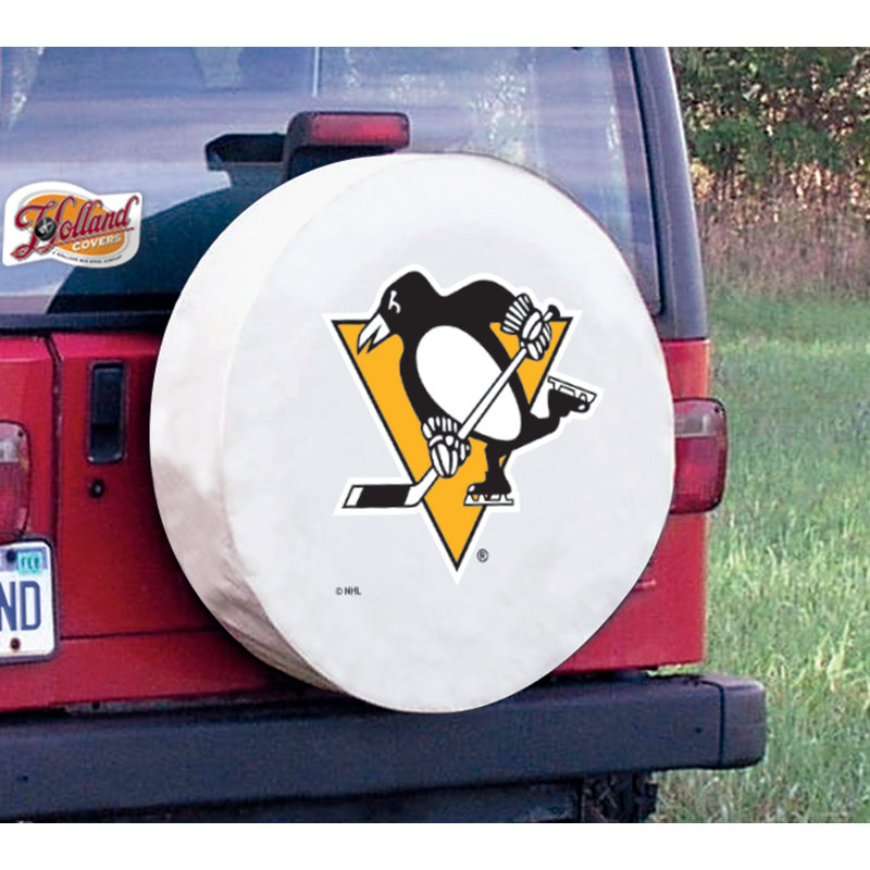 Enjoliveurs NHL, Blanc, Petit universel, Pittsburgh Penguins