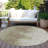 Machine Washable Indoor/Outdoor Xhevrie Taupe Rug-321102499