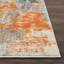 Pink Multi Rug, Stain Resistant Graphics Rug, Thick Abstract Rug, Pink Multi Modern Rug For Bedroom-1813647481