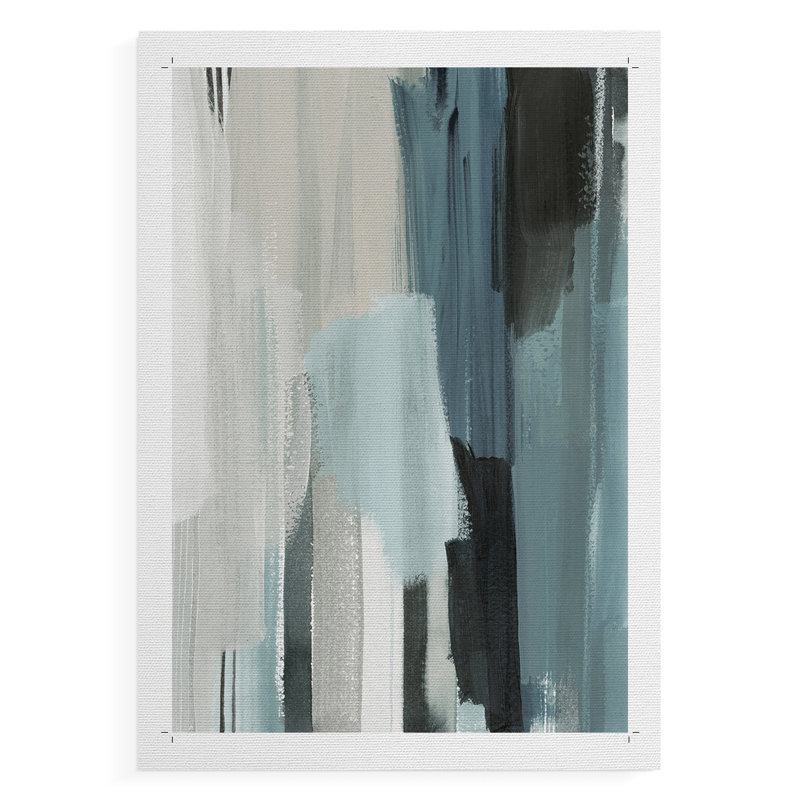 Scribe Shore I - Impression sur toile seulement - NON-CADRE