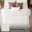 Couvre-lit de 349 g / m² pour lit - couvertures douillettes super douces, jolie petite couverture en molleton, motif à rayures plus larges-105503908-105503906