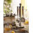 Heritage Collection Wood and Inlay Metal Flatware Caddy