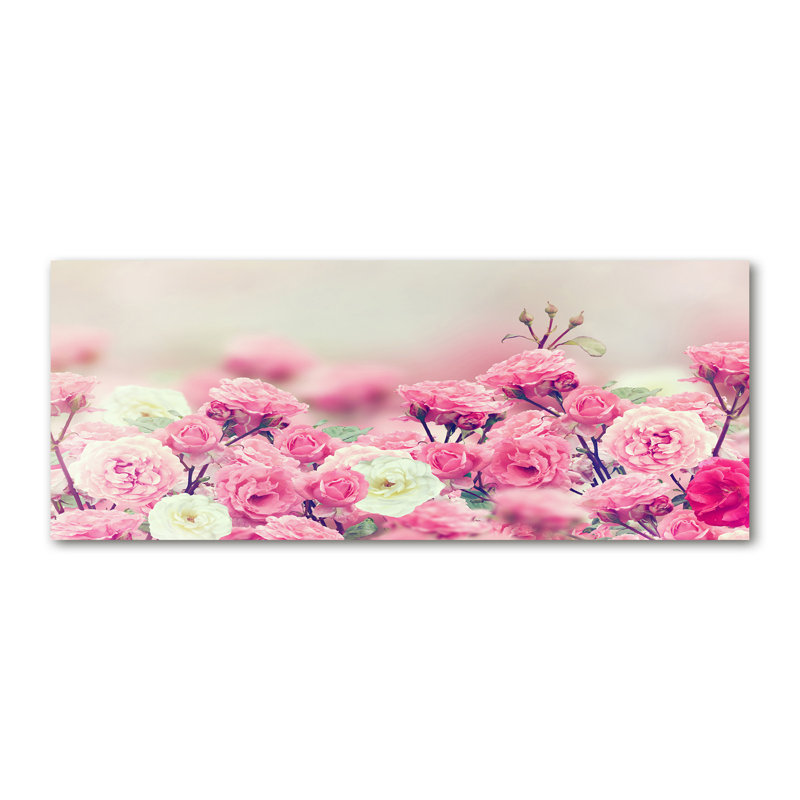 Flowers of Wild Rose 1 Piece Wrapped Canvas Wall Art