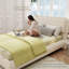 Lit nuage bouclé doux de style crème-19393871-18522144