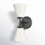 Yasmina 2 Light Frosted Dimmable Vanity Light