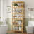 63.4" H X 23.6" W Etagere Bamboo Bathroom Storage Shelves-792909476