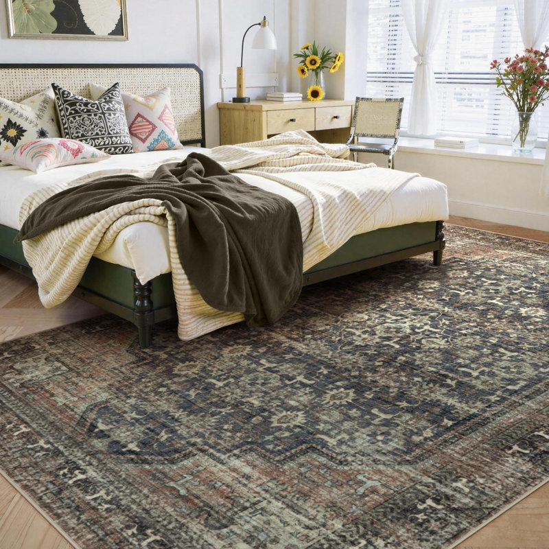 Tapis bohème Watte, Rectangle 5 pi x 7 pi