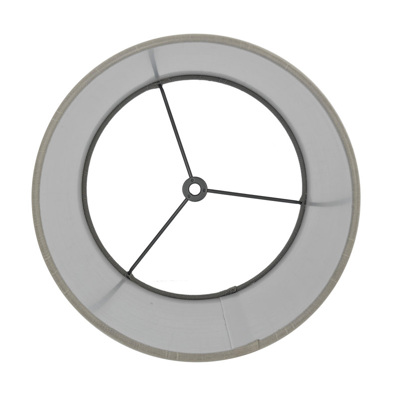 Abat-jour cylindriques, Gris, H 9 po x l 13 po x P 13 po