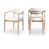 Stained Natural / Brushed Brass