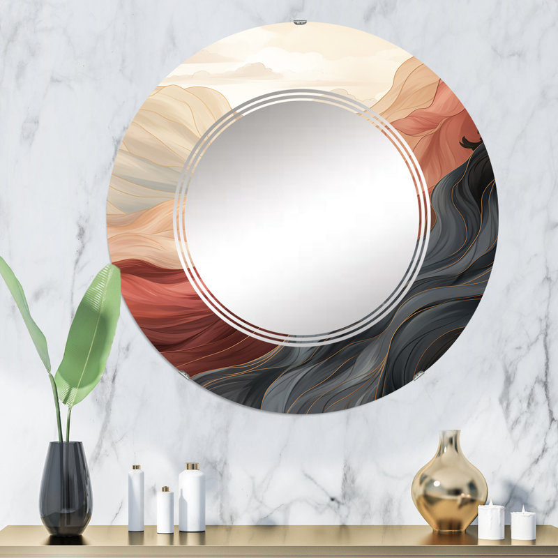 Widcombe Circle Wall Mirror, 32" x 32"