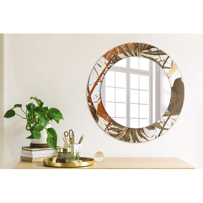 Huldar Glass Flat Wall Mirror
