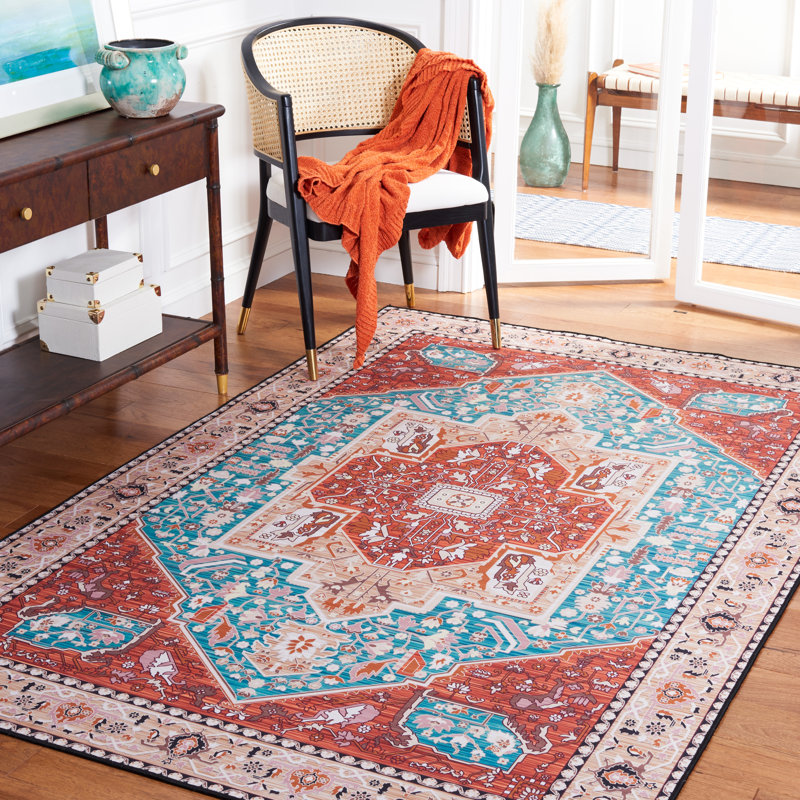 Tucson Performance Machine Washable Oriental Rug, Rectangle 5' x 8'