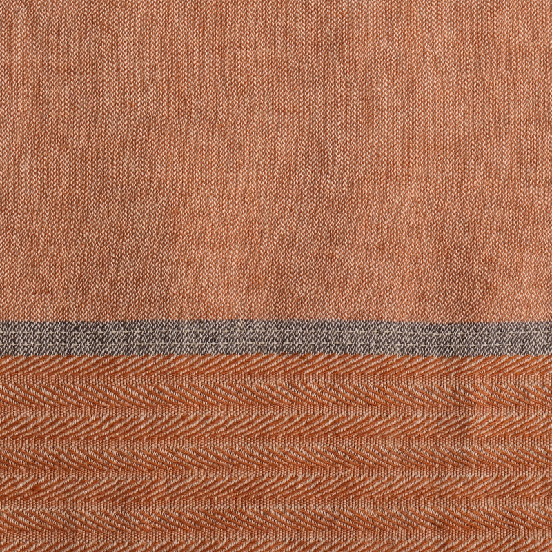 Tirrelle Striped Bedspread with Pillowcases Included, Brown, W260 x L240cm