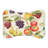 Fruit Splash - 1 Piece Bone Shape Feeding Mat