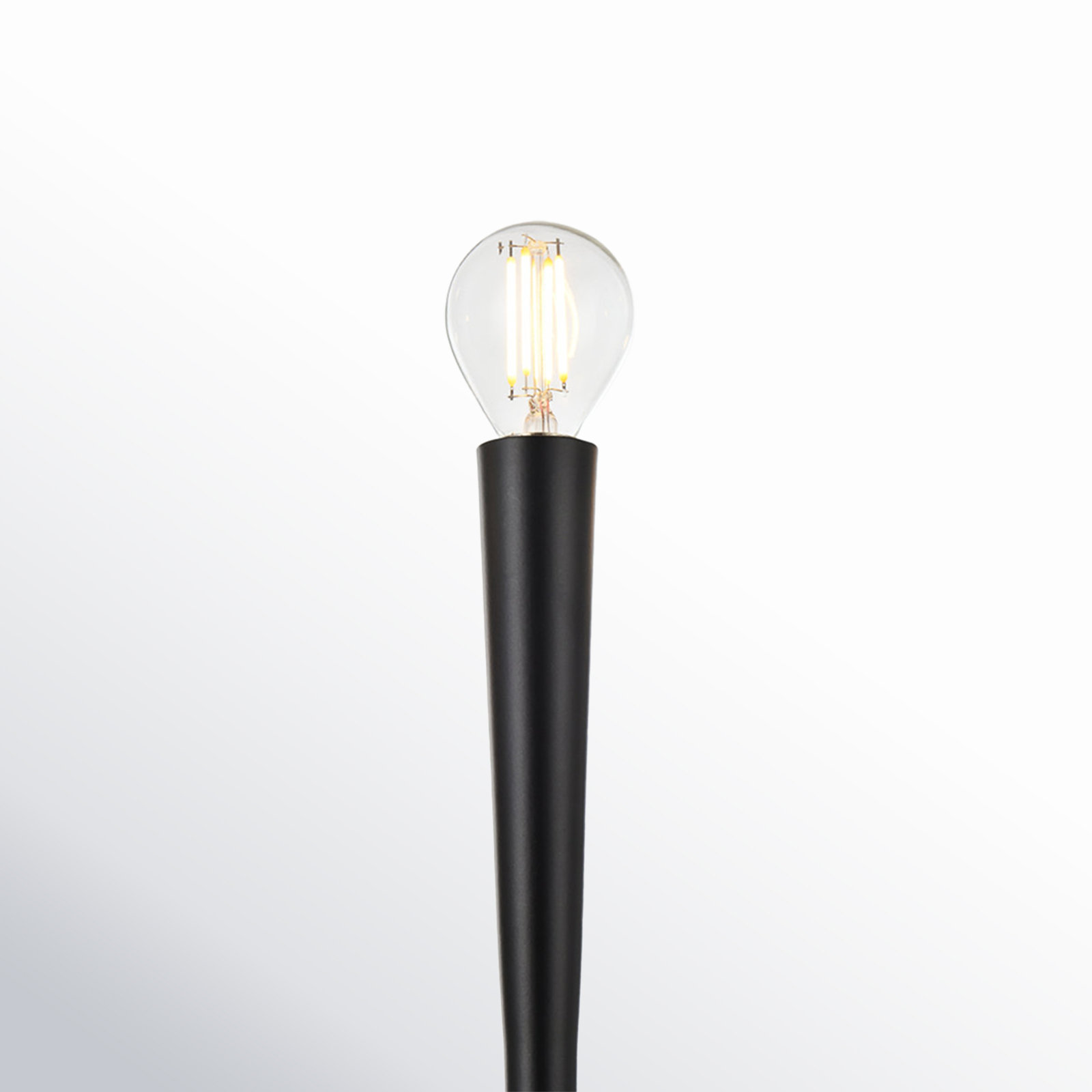 Catalena 6-Light Chandelier, Black, 23" H x 30" W x 30" D