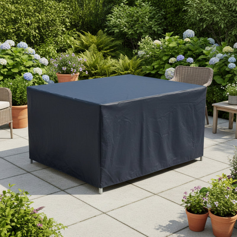 Outdoor Cover, 65" H x 205" W x 175" D
