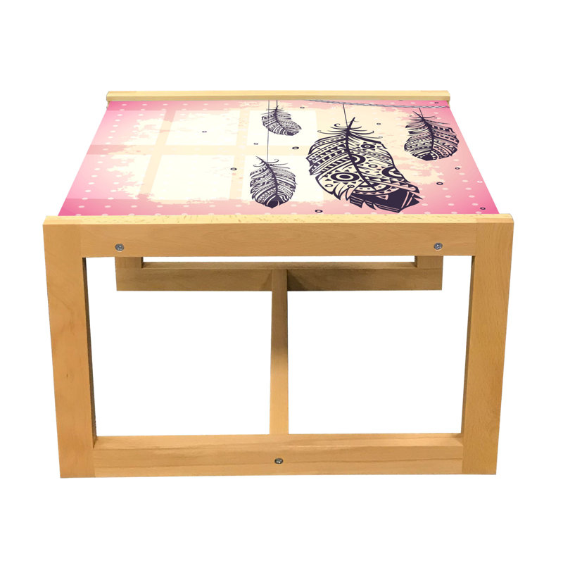 Jaihao Sled Coffee Table, 40cm H x 46.5cm W x 62cm D
