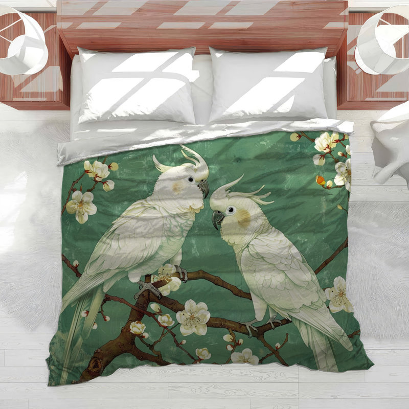 Édredon en mélange de coton, Édredon simple