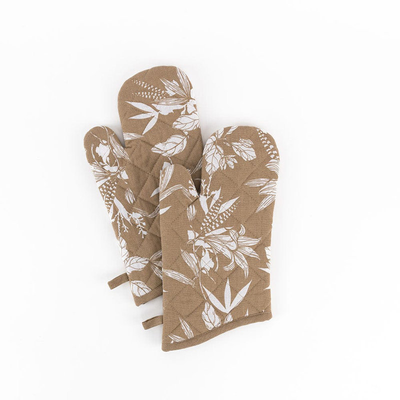 Flato Home Cotton Oven Mitt Set