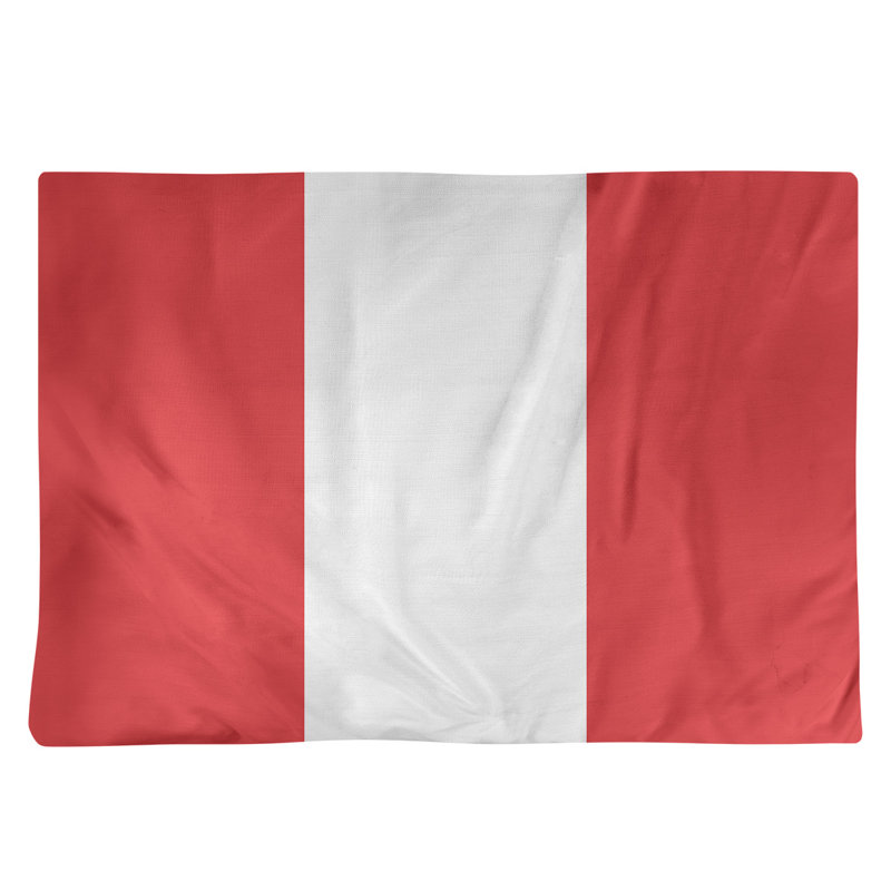 Récapitulatif de 18 po Maryland, Rouge, Sergé de coton