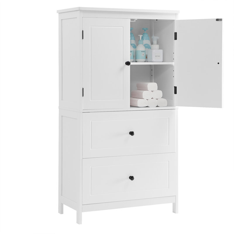 Armoire de rangement pour salle de bain, Blanc
