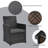 Altherr 2 - Person Patio Dining Set with Rectangular Table , Cushions Included-1451223592-1345020269-1451223593