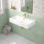 Turner 30" W x 16" D Vitreous China Rectangular Wall Bathroom Sink with Overflow-103144517