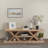 Modern Oak TV Stand, 53.5 x 16.5 x 16.0 inches | 100% Melamine Coated Particle Board, Thickness: 0.7 inches | Stylish Solid Color Design, Perfect for Living Room & Entertainment Spaces, Durable & Elegant