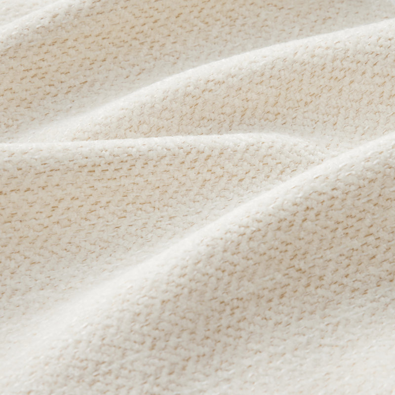 Canapé modulaire en forme de L avec repose-pieds Cloud, tissu en chenille doux, dossier à coussin touffeté, mousse haute densité pour des espaces polyvalents