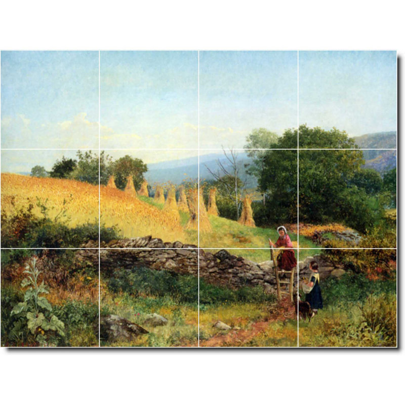 Carreau de peinture murale 32 po x 24 po 8 po x 8 po, Country 05234