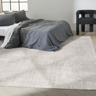 Calvin Klein Irradiant Silver Rug