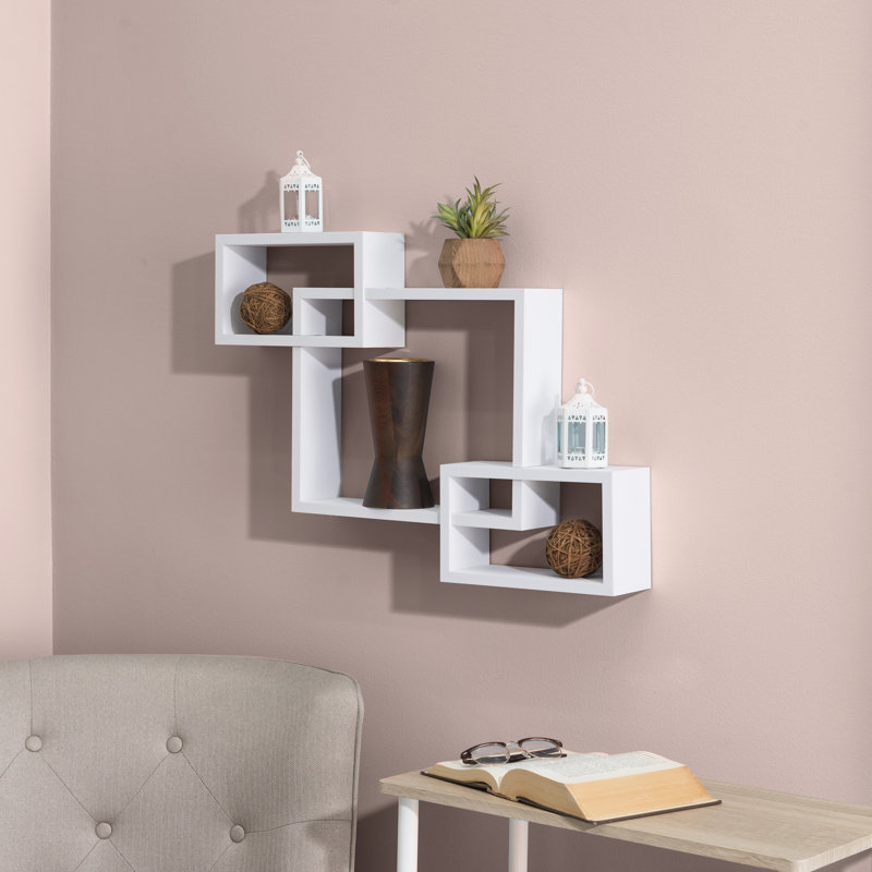 Tablette d'appoint Brightwood, blanc