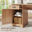 Bureau en L 67 po Farmhouse-2120368729