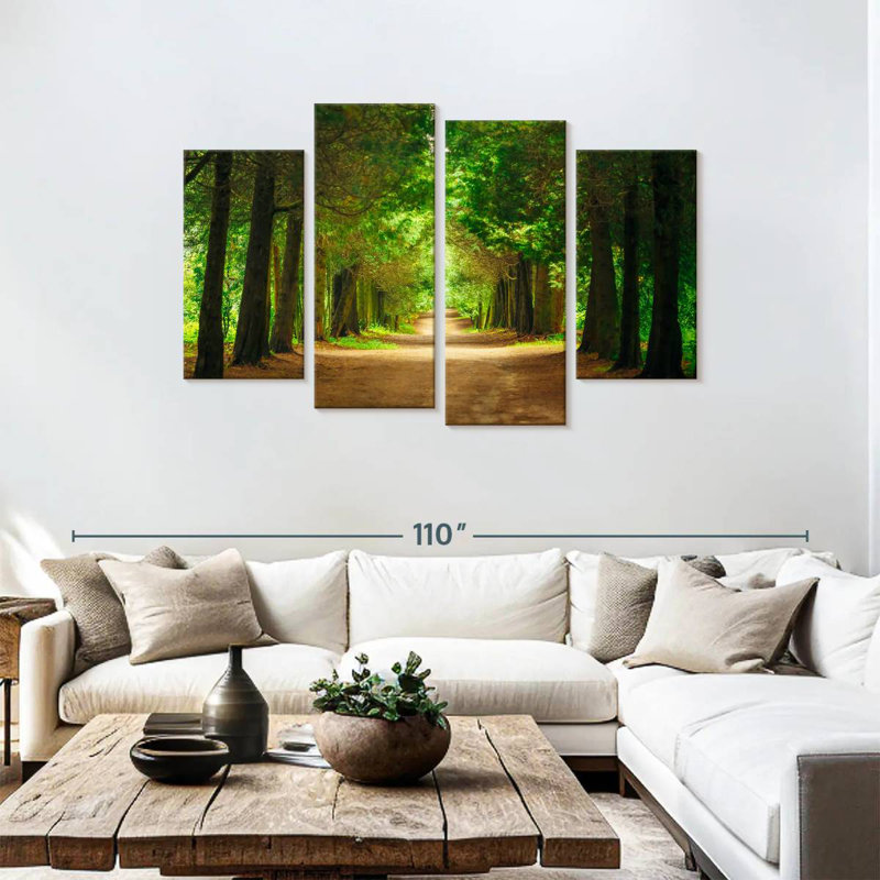 Sireci Park Tunnel Trees, 48" H x 75" W